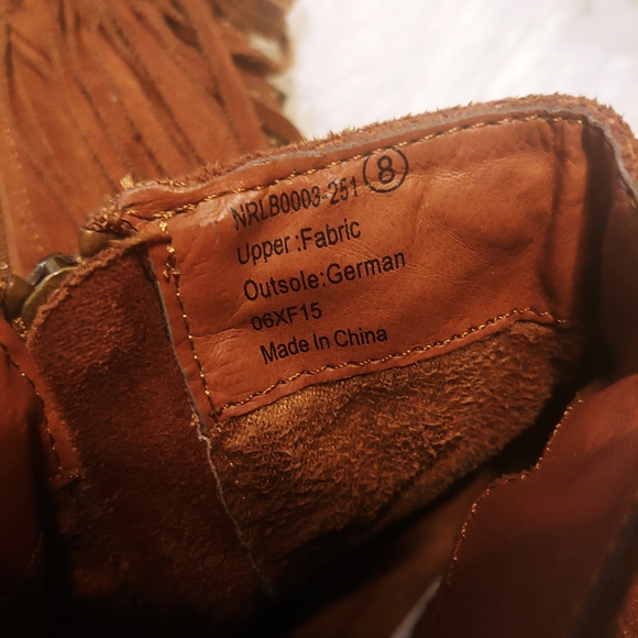 Not Rated fringe studded heel bootie size 8 - Picture 11 of 14